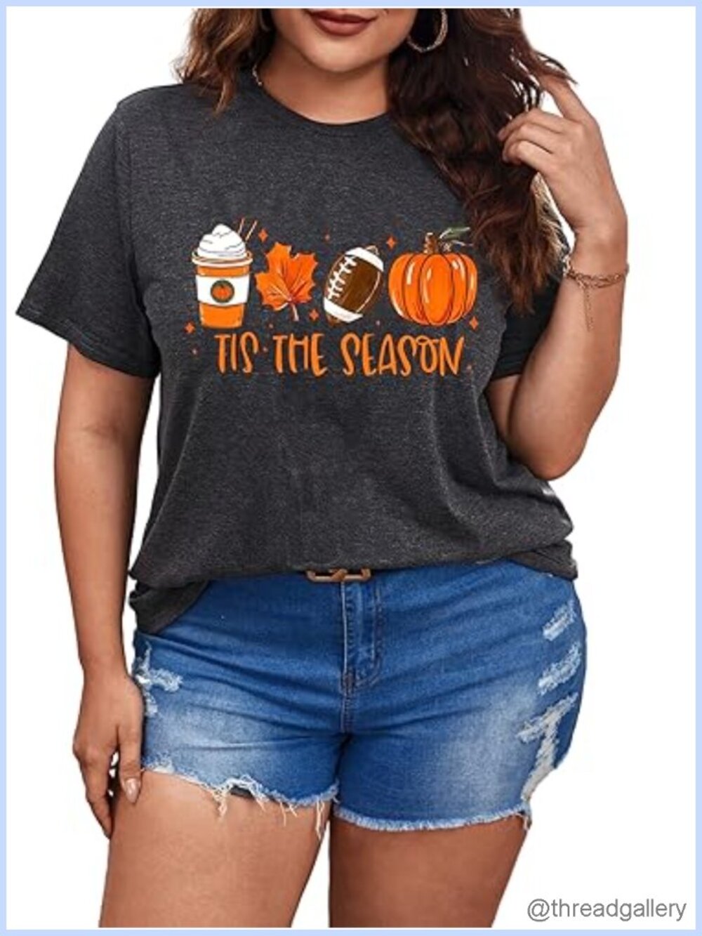 Plus Size Tis The Season Short Sleeve T-Shirt